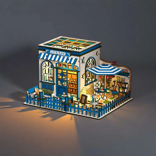 Seaside Coffee House Miniature House Kit