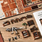 Fossil Museum DIY Book Nook Kit