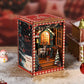 Snowy Christmas Cabin Miniature House Kit