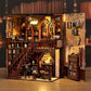 Vintage Library Study DIY Book Nook Kit