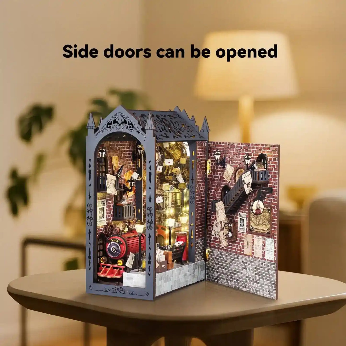 Vintage Railway Station DIY Book Nook Kit
