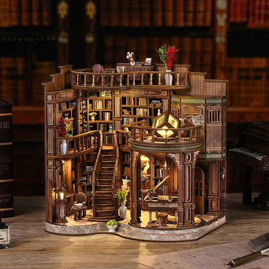 Grand Library Hall DIY Book Nook Kit