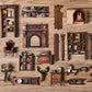 Vintage Study Room DIY Book Nook Kit