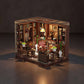Vintage Study Room DIY Book Nook Kit
