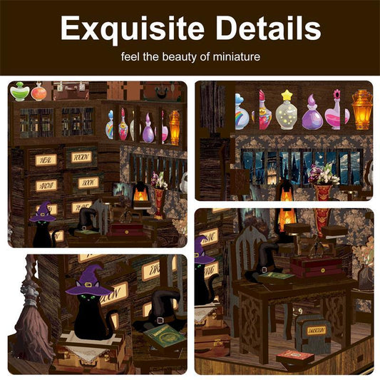 Magic Book House DIY Book Nook Kit