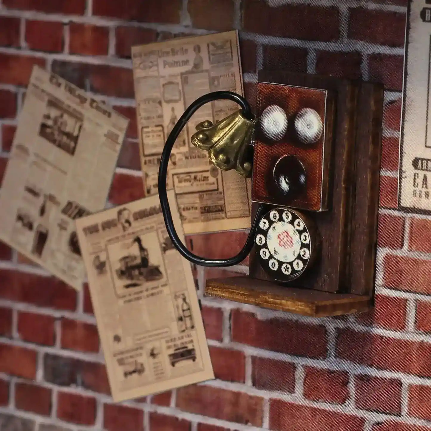 Vintage Railway Station DIY Book Nook Kit