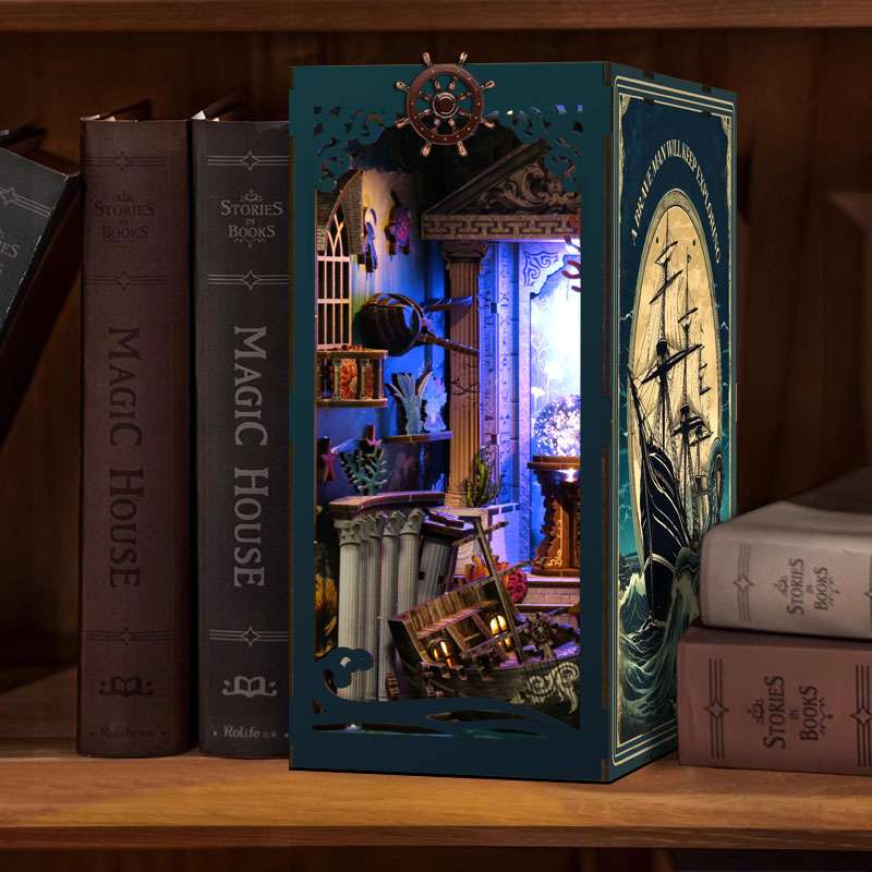 Lost Ocean Ruins DIY Book Nook Kit