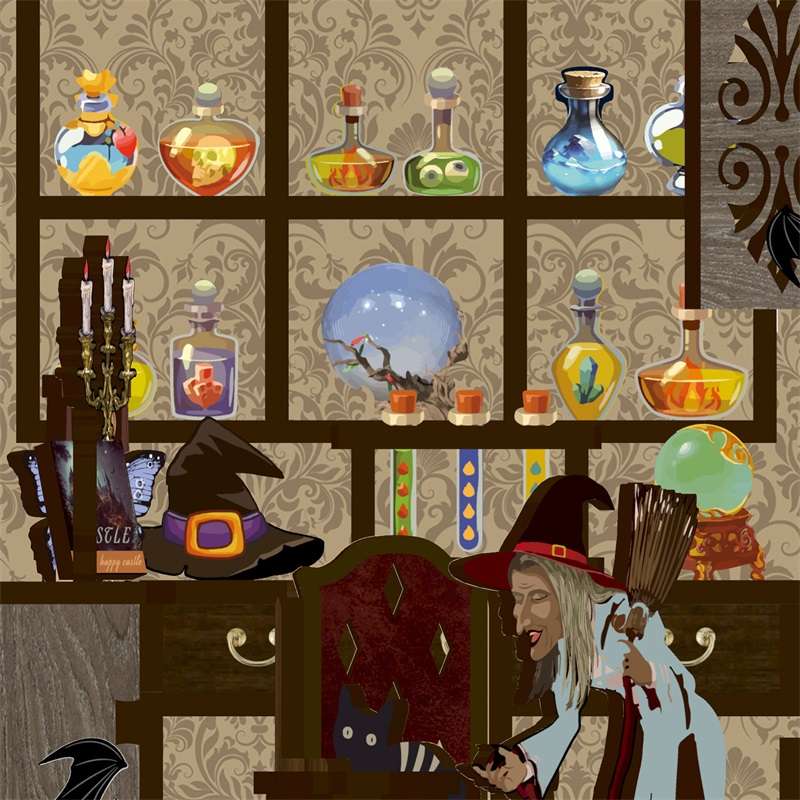 Witch’s Enchanted Workshop DIY Book Nook Kit