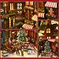 Cozy Christmas Village DIY Book Nook Kit