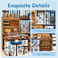 Seaside Coffee House Miniature House Kit