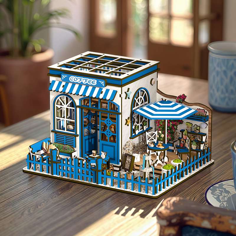 Seaside Coffee House Miniature House Kit