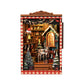 Snowy Christmas Cabin Miniature House Kit