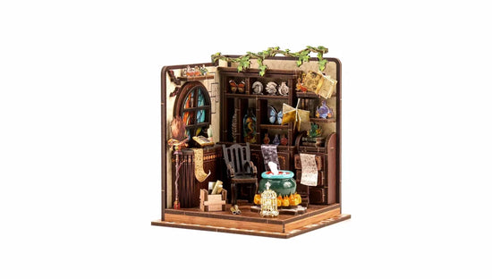 Mini Magic Potion Lab numbered parts and guided DIY assembly