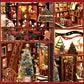 Christmas Shop Miniature House Kit