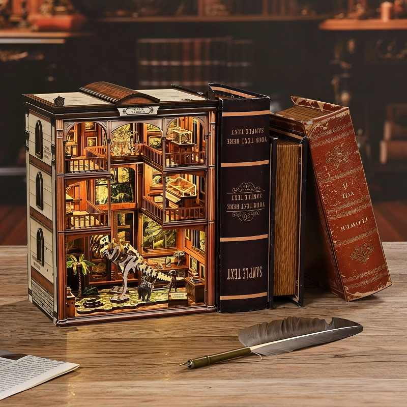 Fossil Museum DIY Book Nook Kit