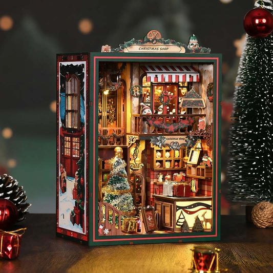 Christmas Shop Miniature House Kit
