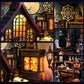 Haunted Castle Night DIY Book Nook Kit